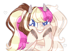 Size: 5000x3603 | Tagged: safe, artist:kurosawakuro, oc, oc only, earth pony, pony, absurd resolution, base used, colored pupils, female, horns, mare, simple background, solo, transparent background