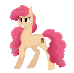 Size: 1401x1398 | Tagged: safe, artist:leaficun3, oc, oc only, oc:apple cider, earth pony, pony, female, freckles, mare, offspring, parent:bright mac, parent:pear butter, parents:brightbutter, simple background, solo, transparent background