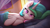 Size: 2560x1440 | Tagged: safe, artist:thebatfang, princess celestia, alicorn, pony, g4, bed, bedroom, bedroom eyes, blanket, cute, cutelestia, ear fluff, female, looking at you, lying down, mare, morning, morning ponies, pov, smiling, solo, wallpaper