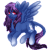 Size: 150x149 | Tagged: safe, artist:ak4neh, oc, oc only, oc:aurora (zenzii), pegasus, pony, animated, female, gif, mare, pixel art, simple background, solo, transparent background