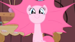 Size: 1920x1080 | Tagged: safe, screencap, pinkie pie, g4, party of one, adorable face, cute, diapinkes, expansion, happy pony, paused moment