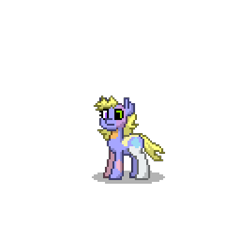 Size: 400x400 | Tagged: safe, oc, oc only, oc:patches, earth pony, pony, pony town, female, pixel art, simple background, solo, transparent background