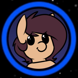 Size: 600x600 | Tagged: safe, artist:lockheart, oc, oc only, oc:lockie, pony, lego, looking at you, solo, species swap