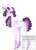 Size: 1320x1835 | Tagged: safe, artist:manella-art, oc, oc only, oc:lavender lust, pony, unicorn, female, mare, offspring, parent:oc:peluquero, parent:twilight sparkle, parents:canon x oc, simple background, solo, white background