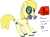 Size: 1832x1371 | Tagged: safe, alternate version, artist:poniidesu, oc, oc only, pony, bucket, chinese, clothes, colored, coronavirus, covid-19, english, female, flat colors, gas mask, goggles, hazmat suit, latex, latex suit, looking offscreen, mare, mask, simple background, slime, solo, speech bubble, spill, text, translation, transparent background