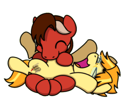 Size: 1200x1045 | Tagged: source needed, useless source url, safe, artist:sugar morning, oc, oc only, oc:cadenza heartsong, oc:pop star, pony, adorable distress, animated, chibi, couple, cute, cutie mark, frame by frame, gay, gif, glasses, happy, lying down, male, ocbetes, raspberry, simple background, sitting, tickle torture, tickling, transparent background, tummy buzz