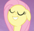 Size: 1043x937 | Tagged: safe, screencap, fluttershy, pegasus, pony, fame and misfortune, g4, my little pony: friendship is magic, cropped, cute, eyes closed, female, floppy ears, grin, mare, shyabetes, smiling, solo