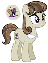 Size: 1280x1667 | Tagged: safe, artist:eonionic, oc, oc only, oc:cookie crescendo, earth pony, pony, female, magical lesbian spawn, mare, offspring, parent:cinnamon chai, parent:octavia melody, simple background, solo, transparent background