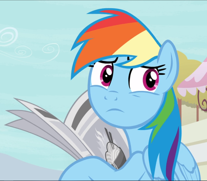 Rainbow Dash Worried 3230