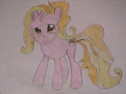 Size: 567x425 | Tagged: safe, artist:xpstar214, luster dawn, pony, unicorn, g4, cute, female, mare, solo, traditional art