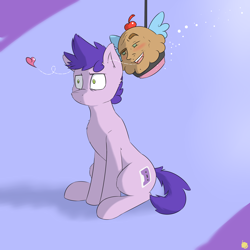 Size: 2400x2400 | Tagged: safe, artist:captainpudgemuffin, oc, oc only, pony, harassment, high res, muffinized, solo