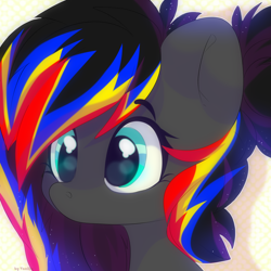 Size: 3000x3000 | Tagged: safe, artist:vanilla, oc, oc:electy wings, pegasus, pony, cute, high res