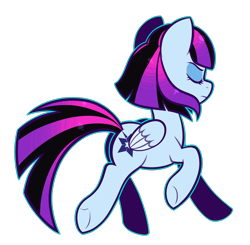 Size: 3000x2935 | Tagged: safe, artist:mvnchies, oc, oc only, oc:amethyst starlight, pegasus, pony, eyes closed, high res, pegasus oc, simple background, solo, transparent background, underhoof, wings