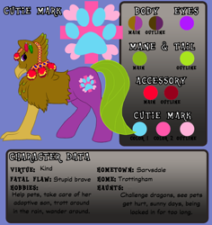 Size: 720x763 | Tagged: safe, artist:chili19, oc, oc only, oc:nana, hippogriff, female, hippogriff oc, paw prints, reference sheet, solo, text