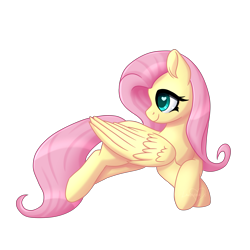 Size: 5000x5000 | Tagged: safe, artist:lavenderheartsmlp, fluttershy, pegasus, pony, g4, absurd resolution, cute, digital art, female, heart eyes, mare, shyabetes, simple background, smiling, solo, transparent background, wingding eyes
