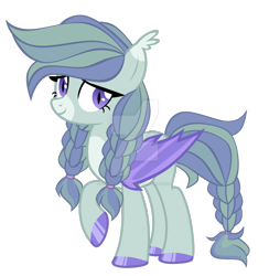 Size: 1280x1310 | Tagged: safe, artist:magicdarkart, oc, oc only, bat pony, earth pony, pony, deviantart watermark, female, mare, obtrusive watermark, simple background, solo, transparent background, watermark