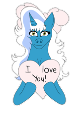 Size: 730x1094 | Tagged: safe, artist:mooncatcherssymphony, oc, oc only, oc:fleurbelle, alicorn, pony, alicorn oc, bow, female, hair bow, heart, hearts and hooves day, holding hooves, horn, looking at you, mare, simple background, smiling, smiling at you, solo, transparent background