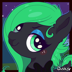 Size: 600x600 | Tagged: safe, artist:duskyvelvet, oc, oc only, oc:duskyvelvet, pegasus, pony, female, mare, solo