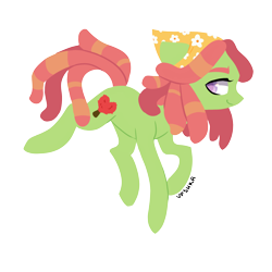 Size: 2000x2000 | Tagged: safe, artist:vpshka, tree hugger, earth pony, pony, g4, colored pupils, female, high res, mare, profile, simple background, solo, transparent background