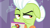 Size: 1920x1080 | Tagged: safe, screencap, granny smith, earth pony, pony, a trivial pursuit, g4, asking, card, clothes, elderly, female, floppy ears, granny smith's shawl, hair bun, hoof hold, host, mare, narrowed eyes, obscured face, question, raised eyebrow, raised hoof, solo, trivia trot, wrinkles