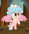 Size: 433x521 | Tagged: safe, screencap, cozy glow, alicorn, pony, g4, my little pony: friendship is magic, the ending of the end, alicornified, bow, cozycorn, cropped, evil smile, female, flying, grin, race swap, smiling, solo, spread wings, tail bow, wings