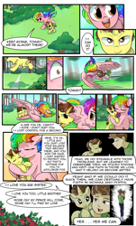 Size: 1800x2976 | Tagged: safe, artist:candyclumsy, oc, oc:candy clumsy, oc:tommy the human, alicorn, human, pegasus, pony, comic:sick days, alicorn oc, bruised, catching, clothes, colt, comic, commissioner:bigonionbean, concerned, cradling, crying, cute, daaaaaaaaaaaw, dreamscape, flashback, fountain, fusion, galloping, horn, hugging a pony, human oc, human ponidox, hurt/comfort, jumping, love, maid, male, memories, memory, nuzzling, racing, royal gardens, running, sad, self ponidox, singing, sleeping, talking to themself, teary eyes, tumbling, walking away, worried, writer:bigonionbean