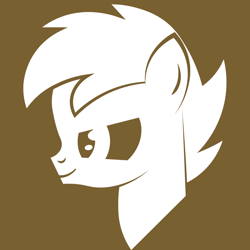 Size: 1000x1000 | Tagged: safe, artist:dellyare, button mash, earth pony, pony, g4, bust, colt, male, monochrome