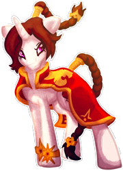 Size: 600x835 | Tagged: safe, artist:tiothebeetle, oc, oc only, pony, unicorn, cape, clothes, female, jewelry, regalia, simple background, solo, tail wrap, transparent background