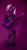 Size: 542x1000 | Tagged: safe, artist:turbinedivinity, oc, oc only, unicorn, anthro, blinders, clothes, collar, dress, female, gradient background, guitar, high heels, horn, latex dress, lock, musical instrument, shoes, solo, unicorn oc