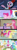 Size: 1920x5765 | Tagged: safe, edit, edited screencap, screencap, applejack, donut joe, fluttershy, gustave le grande, mulia mild, pinkie pie, princess celestia, rarity, twilight sparkle, alicorn, earth pony, griffon, pony, unicorn, a friend in deed, g4, hearth's warming eve (episode), luna eclipsed, mmmystery on the friendship express, my little pony: friendship is magic, season 1, season 2, swarm of the century, animal costume, batter, cake, cake batter, cartoon physics, chicken pie, chicken suit, clothes, comic, costume, eating, female, food, gluttony, hearth's warming eve, hub logo, imminent nom, long tongue, male, mare, marzipan mascarpone meringue madness, mouth, open mouth, pinkie being pinkie, puffy cheeks, stallion, stuffing, swallowing, text, that pony sure does love eating, tongue out, unicorn twilight, volumetric mouth