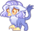 Size: 385x347 | Tagged: safe, artist:kurosawakuro, oc, oc only, hippogriff, base used, colored pupils, fledgeling, floppy ears, magical lesbian spawn, offspring, parent:gilda, parent:twilight sparkle, parents:gildatwi, simple background, solo, transparent background