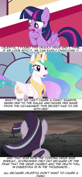 Size: 640x1367 | Tagged: safe, princess celestia, starlight glimmer, twilight sparkle, alicorn, pony, unicorn, g4, the cutie re-mark, twilight's kingdom, alternate timeline, ashlands timeline, barren, communism, coronavirus, covid-19, female, gulag, gulaged, implied genocide, mare, post-apocalyptic, psyga's alternate pony scenes, twilight sparkle (alicorn), tyrant celestia, wasteland