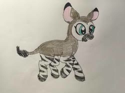 Size: 336x250 | Tagged: safe, oc, oc:oki, okapi