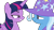 Size: 720x405 | Tagged: safe, artist:misteriousshine, artist:mysteriousshine, edit, edited screencap, screencap, trixie, twilight sparkle, alicorn, pony, unicorn, g4, no second prances, background removed, bust, cape, clothes, duo, female, grin, hat, mare, not a vector, simple background, smiling, smirk, transparent background, twilight sparkle (alicorn)