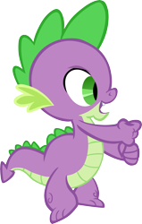 Size: 3783x5946 | Tagged: safe, artist:memnoch, spike, dragon, g4, male, simple background, solo, transparent background, vector