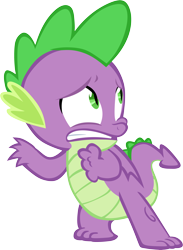 Size: 4393x6001 | Tagged: safe, artist:memnoch, spike, dragon, g4, male, simple background, solo, transparent background, vector, winged spike, wings