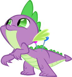 Size: 5466x5891 | Tagged: safe, artist:memnoch, spike, dragon, g4, male, pin, simple background, solo, transparent background, vector
