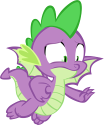 Size: 5002x6001 | Tagged: safe, artist:memnoch, spike, dragon, g4, flying, male, simple background, solo, transparent background, vector, winged spike, wings