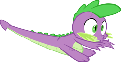 Size: 9656x4995 | Tagged: safe, artist:memnoch, spike, dragon, g4, male, simple background, solo, transparent background, vector
