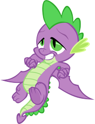 Size: 4602x6001 | Tagged: safe, artist:memnoch, spike, dragon, g4, cool, male, simple background, solo, transparent background, vector, winged spike, wings