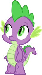Size: 3408x6001 | Tagged: safe, artist:memnoch, spike, dragon, g4, male, simple background, solo, transparent background, vector, winged spike, wings
