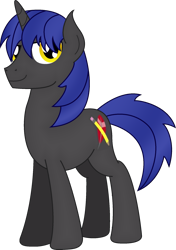 Size: 1433x2036 | Tagged: safe, artist:soulakai41, oc, oc only, pony, unicorn, male, simple background, solo, stallion, transparent background