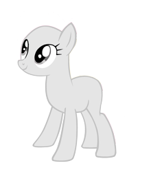 Size: 2040x2320 | Tagged: safe, artist:willowtails, oc, oc only, earth pony, pony, base, earth pony oc, high res, looking up, simple background, smiling, solo, transparent background