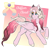 Size: 2397x2378 | Tagged: safe, artist:jeshh, oc, oc only, oc:chiffon cloud, pegasus, pony, female, high res, magical lesbian spawn, mare, offspring, parent:nurse redheart, parent:rainbow dash, parents:rainheart, solo