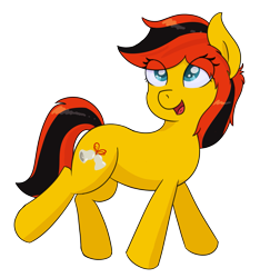 Size: 1735x1855 | Tagged: safe, artist:eyeburn, oc, oc only, oc:southern belle, pony, simple background, solo, transparent background