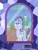 Size: 1348x1756 | Tagged: safe, artist:gradiusfanatic, starlight glimmer, pony, unicorn, g4, bed, female, flower, rain, solo, twilight's castle, window