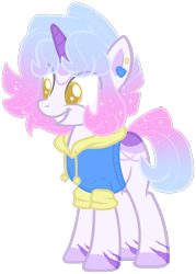 Size: 1280x1787 | Tagged: safe, artist:azrealrou, oc, oc only, oc:trending style, pony, unicorn, simple background, solo, transparent background