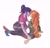 Size: 2048x1950 | Tagged: safe, artist:keeerooooo1, sci-twi, sunset shimmer, twilight sparkle, equestria girls, g4, female, kissing, lesbian, ship:sci-twishimmer, ship:sunsetsparkle, shipping