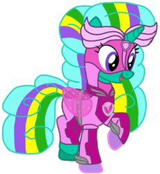 Size: 991x1076 | Tagged: safe, alternate version, artist:徐詩珮, glitter drops, pony, unicorn, series:sprglitemplight diary, series:sprglitemplight life jacket days, series:springshadowdrops diary, series:springshadowdrops life jacket days, g4, alternate universe, artificial wings, augmented, base used, clothes, eyelashes, female, magic, magic wings, mare, mask, mighty pups, open mouth, paw patrol, rainbow power, rainbow power-ified, raised hoof, simple background, skye (paw patrol), solo, transparent background, wings