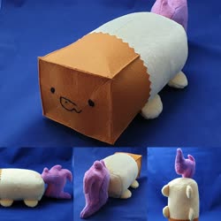 Size: 1564x1564 | Tagged: safe, artist:difis, oc, oc:paper bag, pony, irl, photo, plushie, solo, tsum tsum